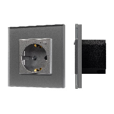Розетка электрическая с Zigbee управлением SCT-OMALI-EUZB1-PL-GR (240V, 16A, Zigbee) (Arlight, -)