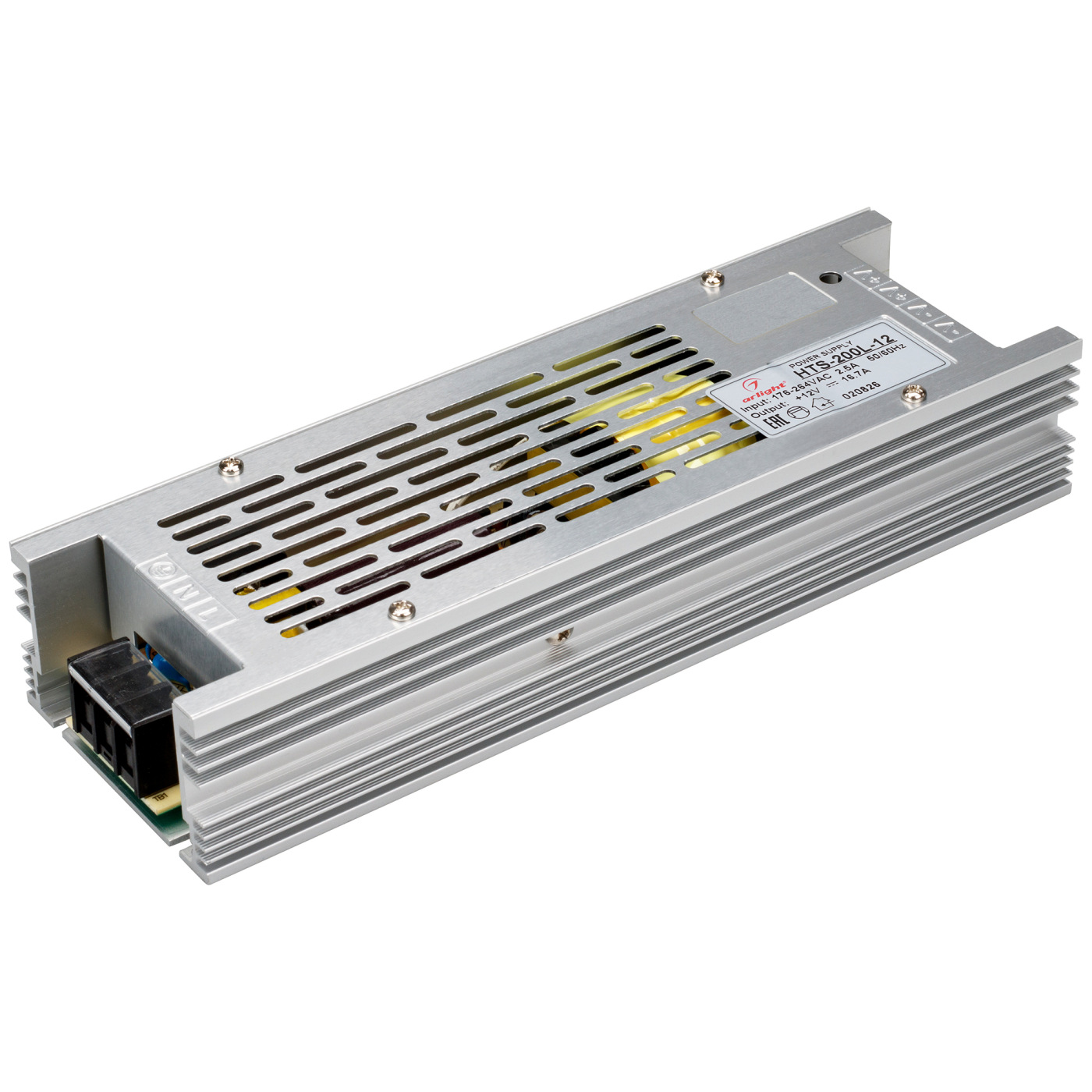 Блок питания HTS-200L-12 (12V, 16.7A, 200W) (Arlight, IP20 Сетка, 3 года) сетка и режущий блок для электробритвы braun cooltec 40b