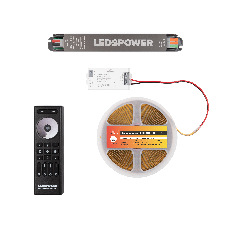 Светодиодная лента LEDS POWER COB FC 528/м (10Вт/м) 24В холодная 007366