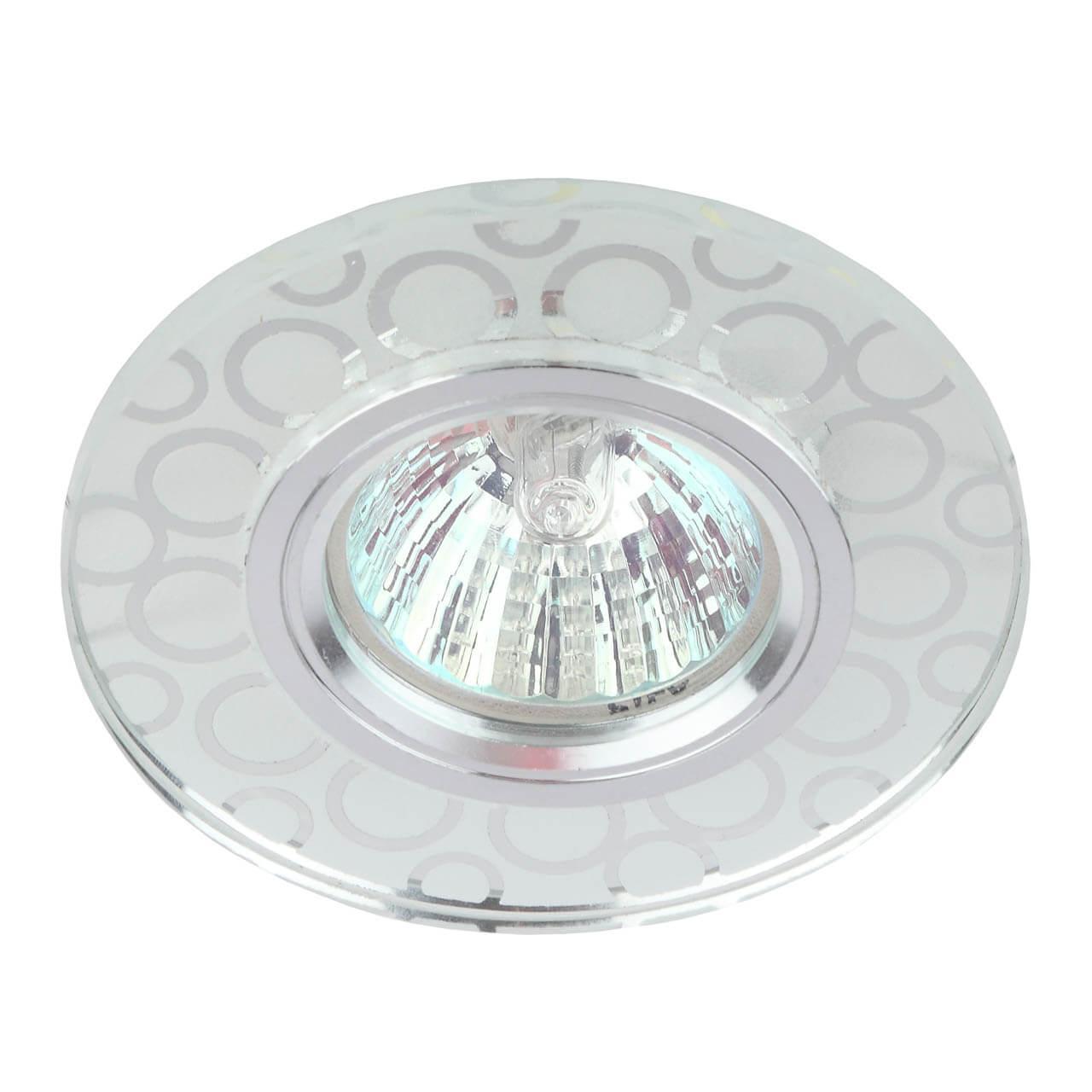 Точечный светильник ЭРА DK LD46 SL Б0037357 светильник точечный встраиваемый inspire поворотный круглый gu5 3 алюминий никель