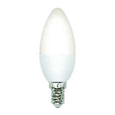 Лампа светодиодная Volpe E14 7W 3000K матовая LED-C37-7W/3000K/E14/FR/SLS UL-00008797