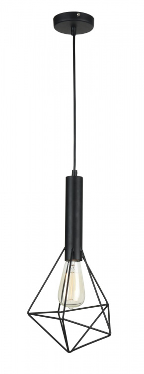 Подвесной светильник Spider T021-01-B блюдо для подачи флора чёрный лофт плюс 31 см