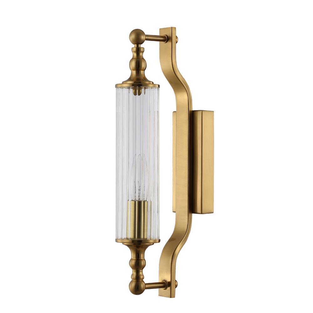 Бра Crystal Lux Tomas AP1 Brass бра crystal lux marron ap2 brass