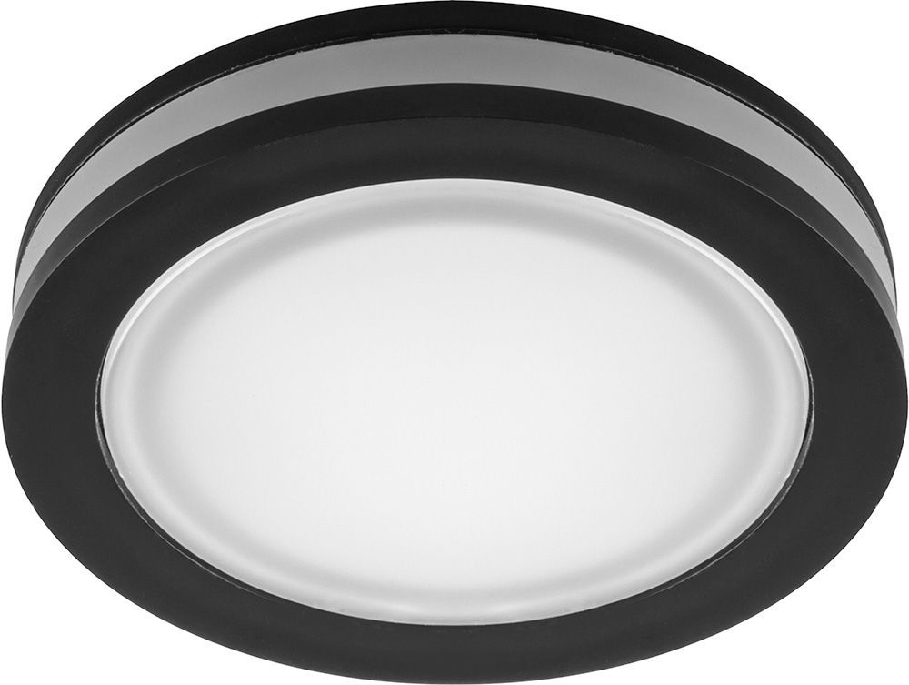 dk ld3 sl wh светильник эра декор c белой светодиодной подсветкой прозрачный Светильник встраиваемый светодиодный 7W, 560 Lm, 4000К, черный, AL600 с драйвером в комплекте