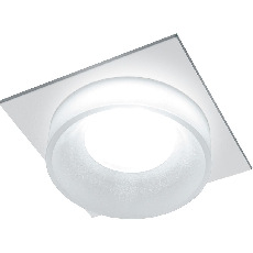 Светильник потолочный встраиваемый, MR16 G5.3, белый DL2901