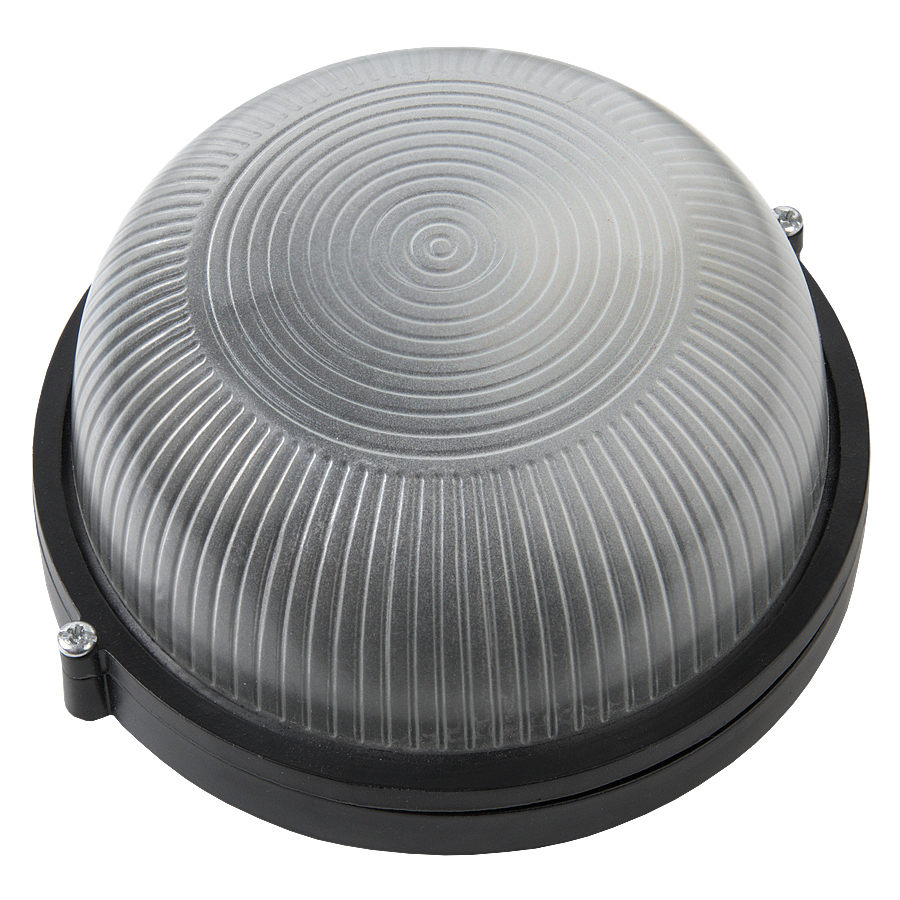 Светильник ЖКХ НПБНПП Е27 General GCF-R-E27-60-IP65 437723 матовый черный без решетки 707₽