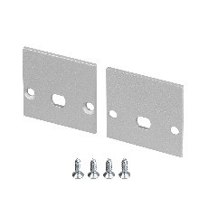 Заглушка LINE-2525 с отверстием (Arlight, Алюминий)