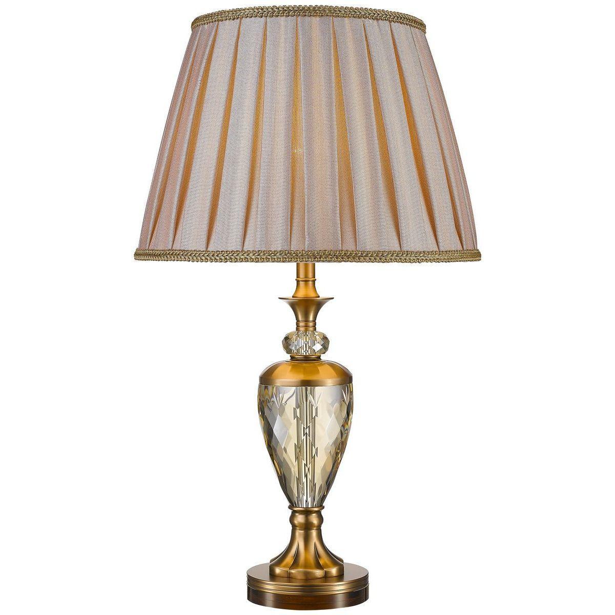 Настольная лампа Wertmark Teodora WE704.01.504, цвет бронза