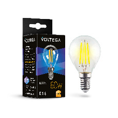 Светодиодная лампа Crystal Globe 6W 3000K E14 340°