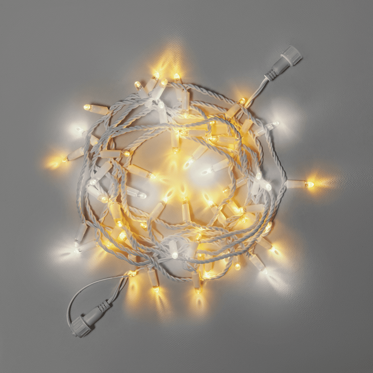 Светодиодная гирлянда INOXHUB Нить 10м 100 LED соединяемая с мерцанием 24В IP65 белый резиновый провод 23мм ТЁПЛАЯ БЕЛАЯ 3160₽