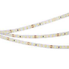 Лента UL-A120-8mm 24V Warm2400 (9.6 W/m, IP20, 5m) (Arlight, 7 лет)