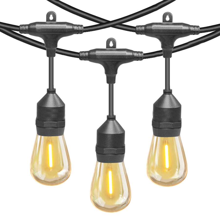 Гирлянда Белт-лайт Gen-Beltlight-W-10M-20E27-IP65 Black Шаг 50см8A205mm23m шнур 8496₽