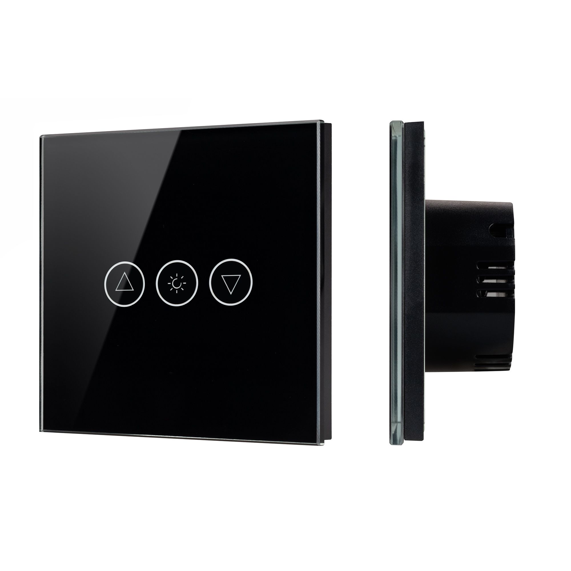 Светорегулятор сенсорный с Zigbee управлением SWT-OMALI-SD3-ZB-BK (250V, 500W) (Arlight, Стекло)