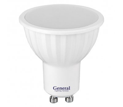 Лампа светодиодная GLDEN-MR16-B-12-230-GU10-3000