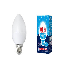 Лампа светодиодная E14 7W 4000K матовая LED-C37-7W/NW/E14/FR/NR UL-00003795