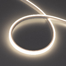 Лента герметичная WAVE-TOP-PU-A144-10x10mm 24V Warm2700 (5 W/m, IP68, 3m, wire x1) (Arlight, Вывод боковой, 3 года)
