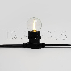 Светодиодная лампа филамент ALEDUS для Белт Лайта, E27, G45, теплая белая