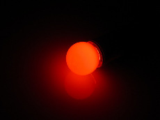 Лампа для белт-лайт LED G45 220V-240V Red, красный