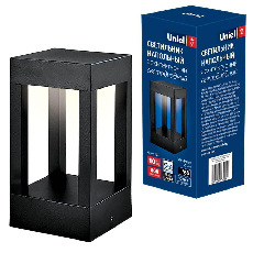 Уличный светодиодный светильник Uniel ULU-T03A-10W/3000K IP65 Black UL-00006815