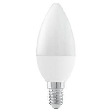 Лампа светодиодная диммируемая Eglo E14 6W 3000K матовая 11581