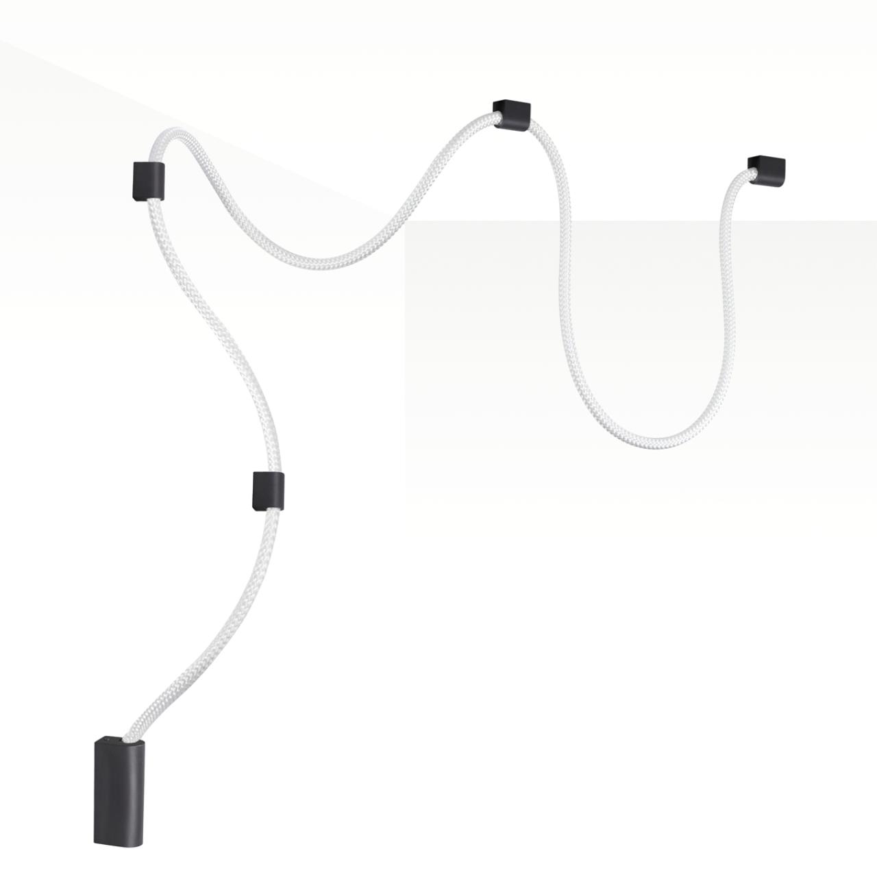 439130CL HIGHTECH ODL24 260 черныйметаллканат Настенно-потолочный светильник накладной 3 крепления в комплекте IP20 LED 30W 1185Лм 4000K CORDA 28340₽