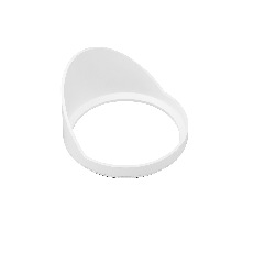 Насадка антибликовая LGD-ARTIFACT-HALF-SNOOT-R65 (WH) (Arlight, Металл)