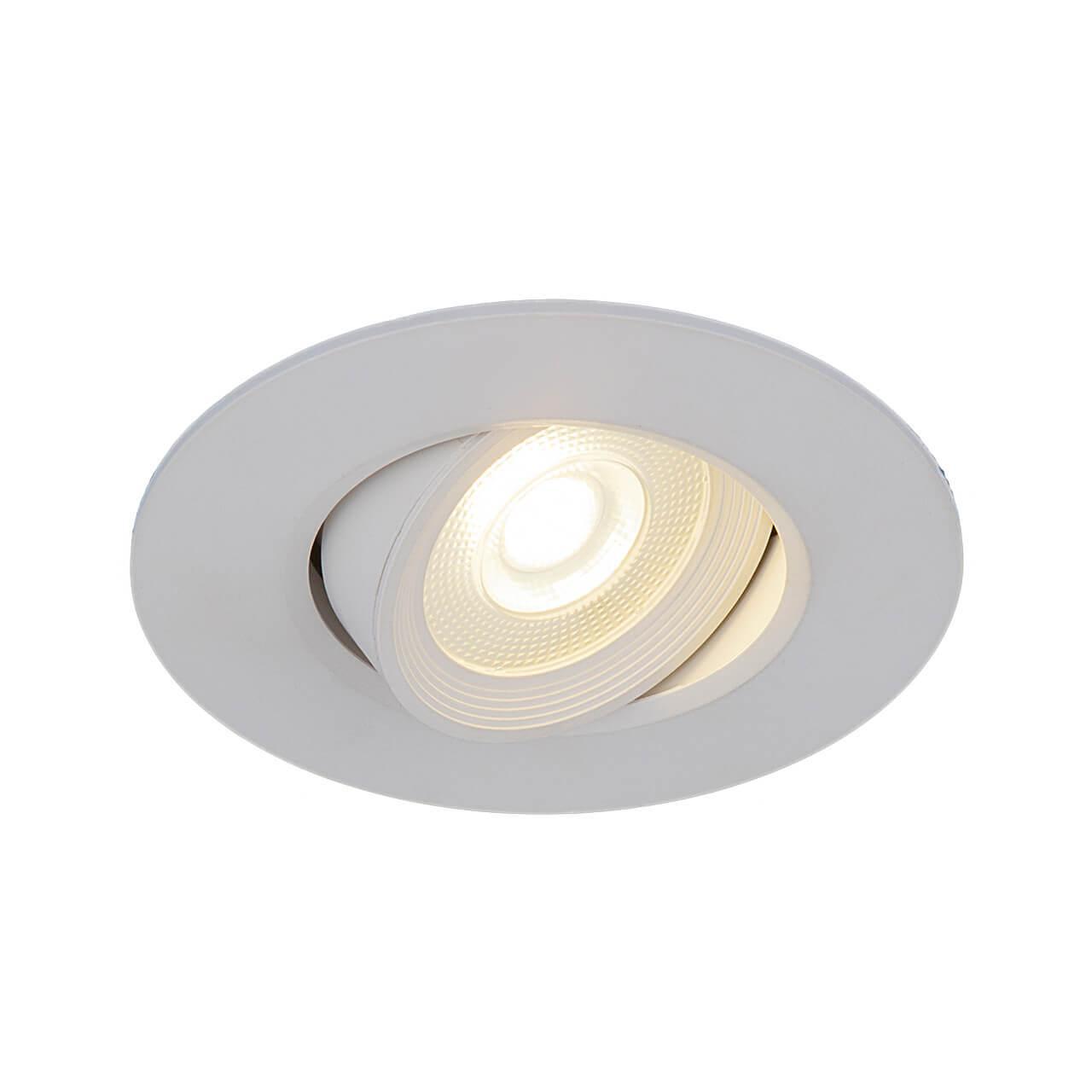 Встраиваемый светодиодный светильник Elektrostandard 9914 LED 6W WH белый 4690389138652 вязаные элементы с бусинами ы 5 × 5 см 10 шт белый
