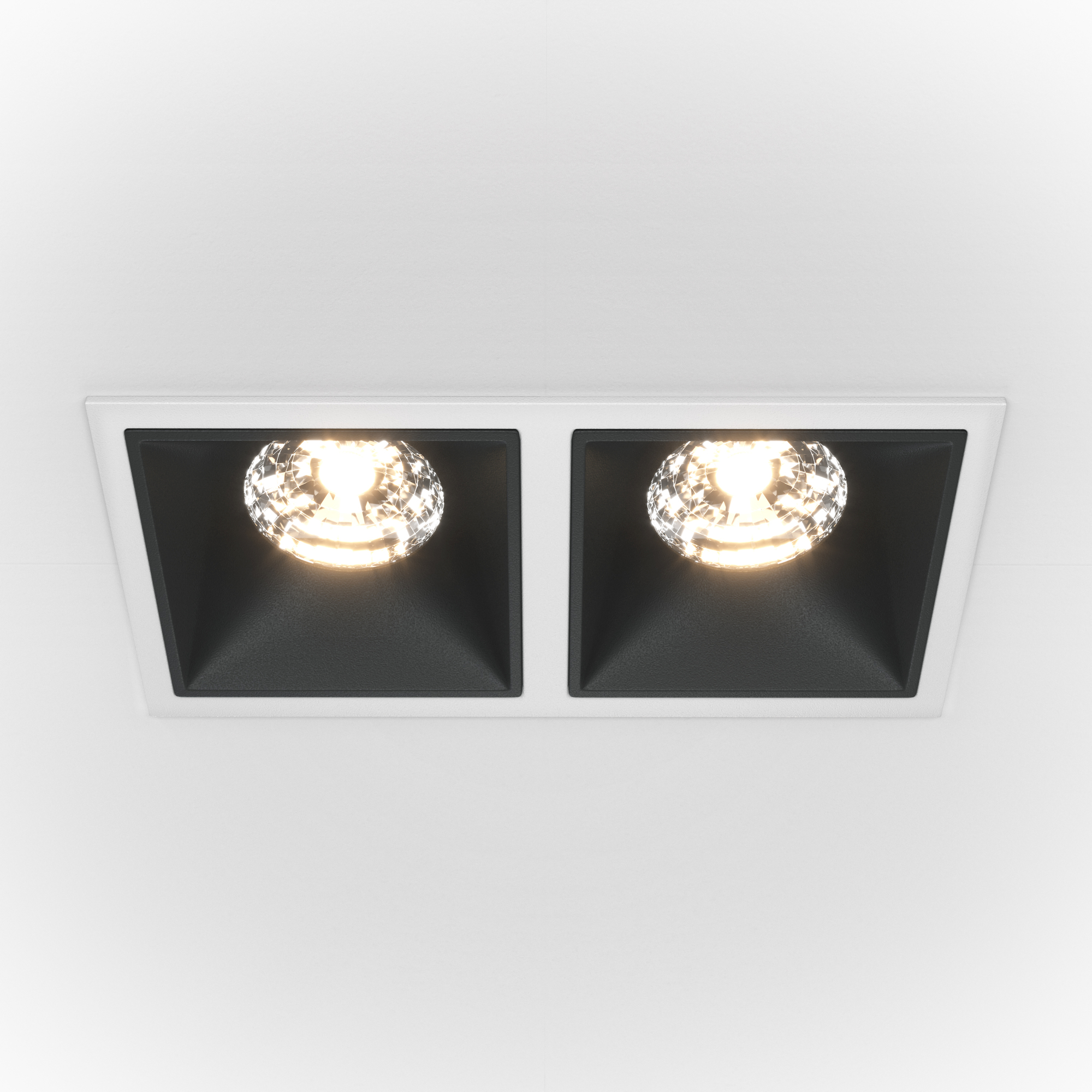 Встраиваемый светильник Alfa LED 3000K 2x15Вт 36° Dim Triac DL043-02-15W3K-D-SQ-WB