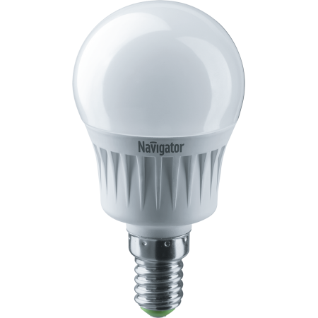 Лампа светодиодная LED 7Вт Е14 230В 2700К NLL-G45-7-230-2.7K-E14 шарик Матовый