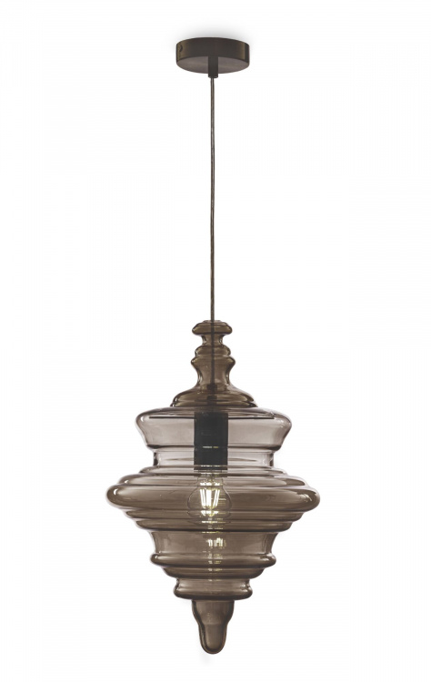Подвесной светильник Trottola P057PL-01B декоративная планка арабеска длина 350 см ширина 7 см чёрный лак