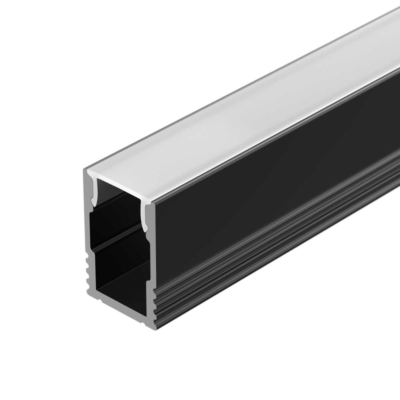 Профиль SL-MINI-8-H12-2000 BLACK (Arlight, Алюминий) универсальный кронштейн для mini pc mac mini onkron a3n чёрный