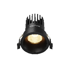 Встраиваемый светильник Dip 2700K 15Вт 50°, DL117-15W-2.7K-B