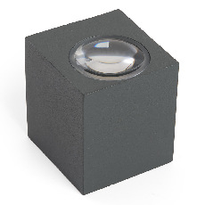 Светильник уличный светодиодный Feron DH054, 6W, 400Lm, 4000K, серый