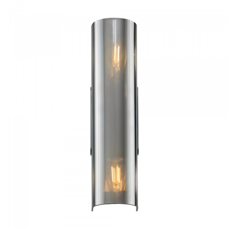 Настенный светильник (бра) Gioia P011WL-02CH масленка одинарная d 40 мм h 18 мм металлическая без крышек форма цилиндр