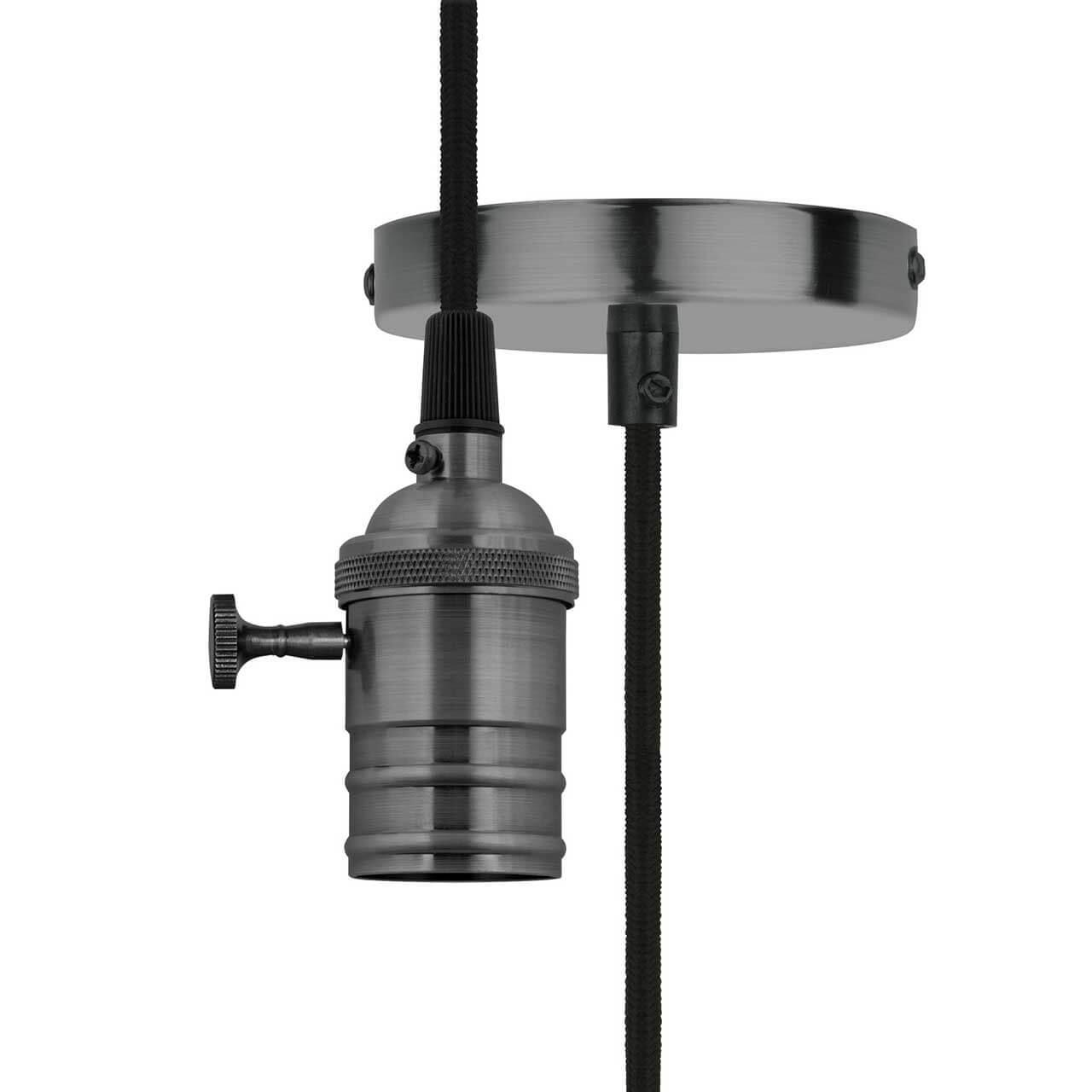 Подвесной светильник Uniel DLC-V-S24K/E27 TS/1M/BL Pearl Black UL-00004501 подвесной светильник italline m01 3022 black