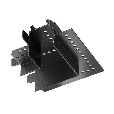 Коннектор угловой Radity встраиваемый черный TRA084CL-12B