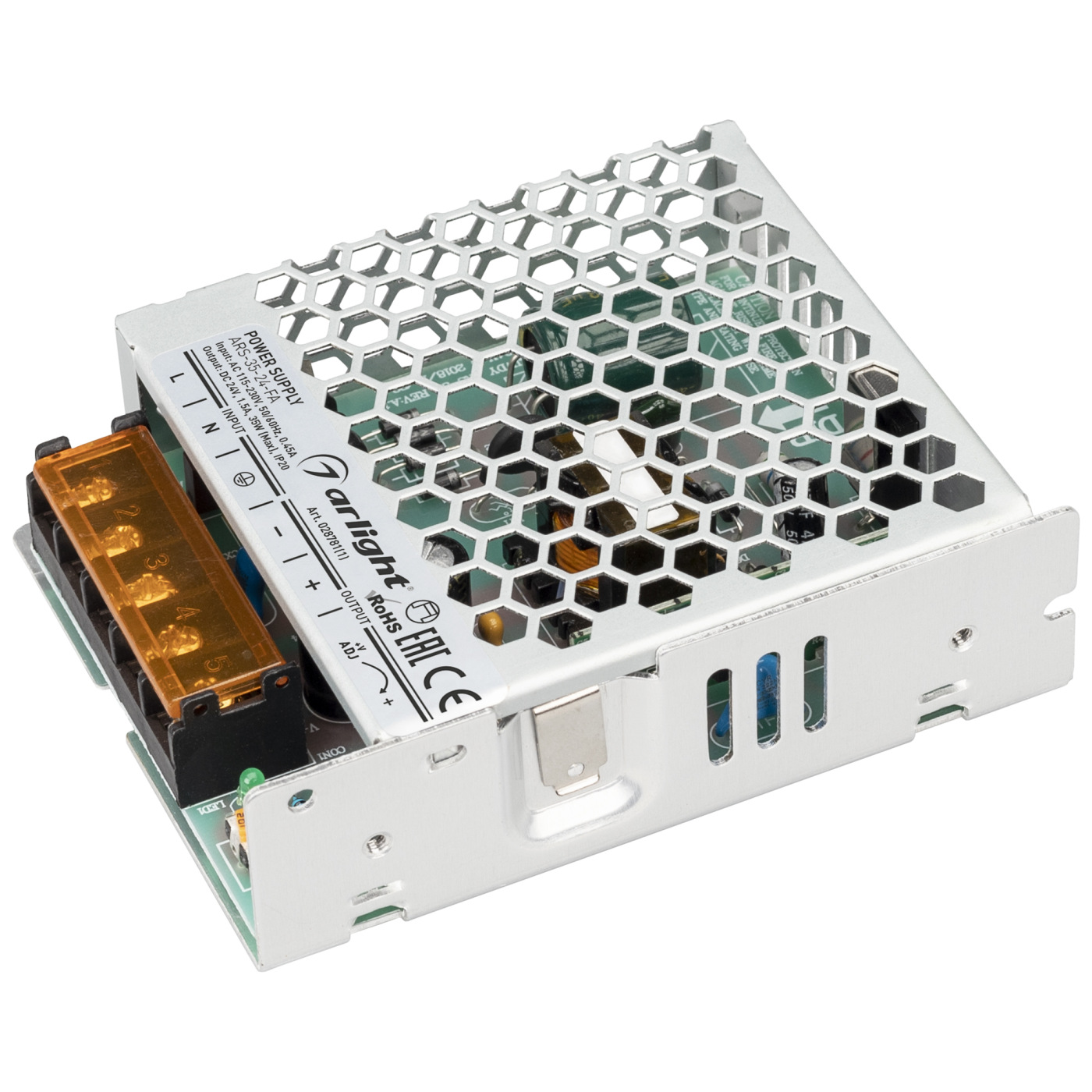 Блок питания ARS-35-24-FA (24V, 1.5A, 35W) (Arlight, IP20 Сетка, 3 года), 028781(1) сетка и режущий блок для электробритвы braun cooltec 40b