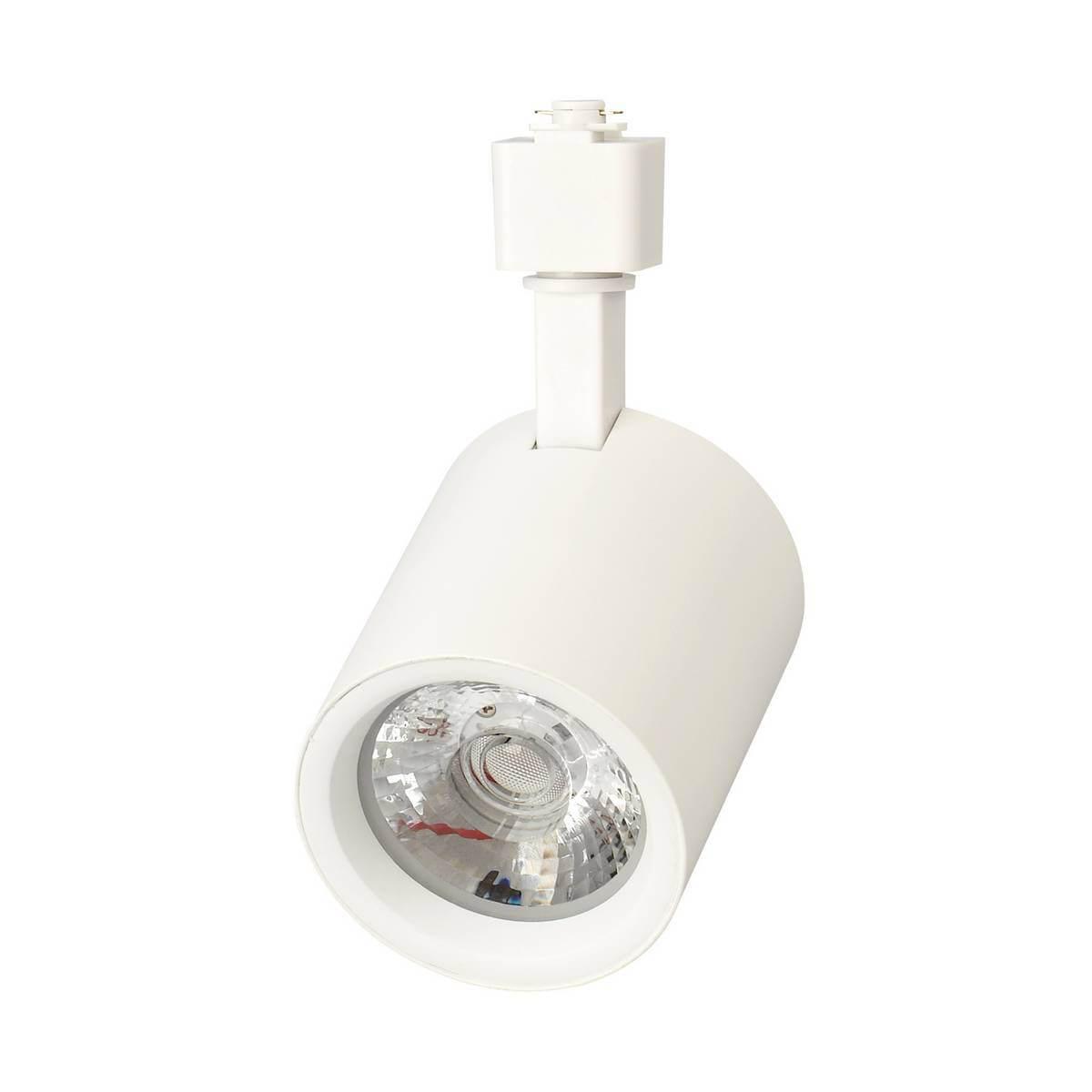 Трековый светодиодный светильник Volpe ULB-Q275 30W/4000К WHITE UL-00005931 ночник кальмия 56хled 4000к белый 25х25х80см