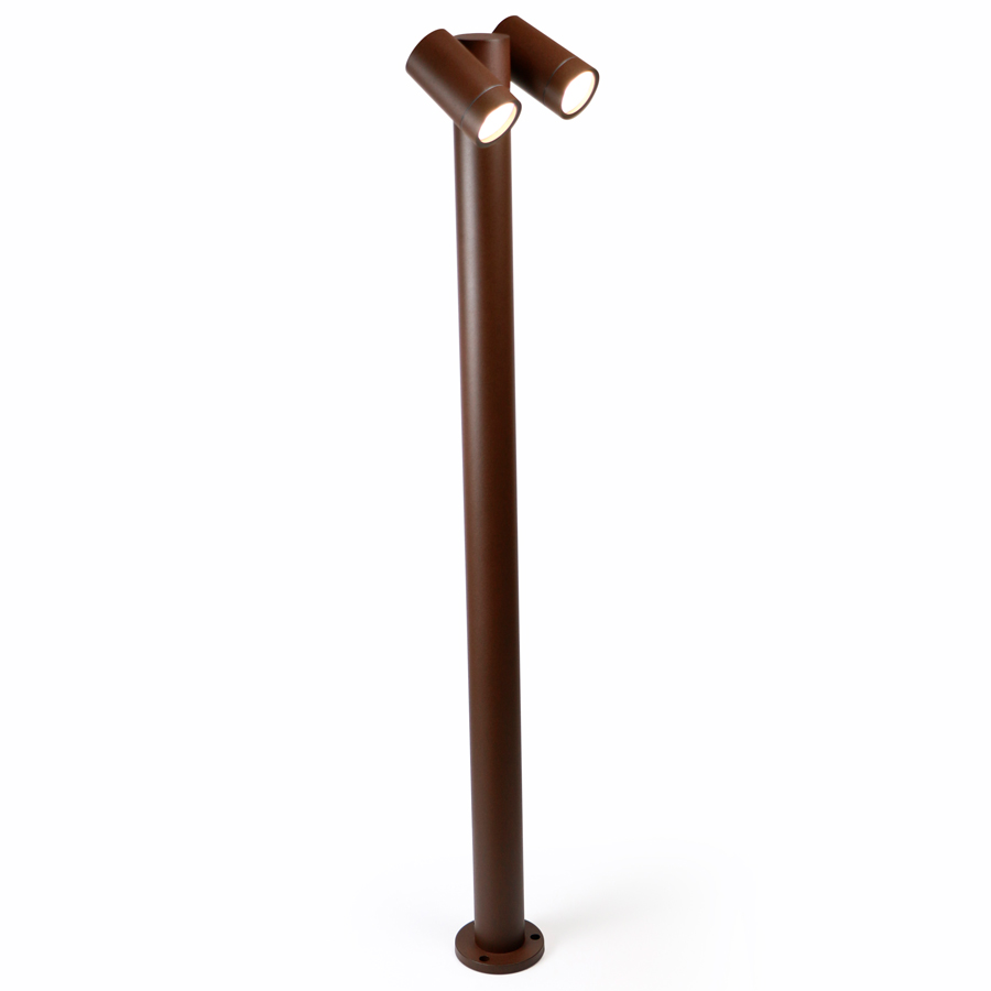 Садово-парковый светильник General GPF-2MR16-GU10-R-IP65 Коричневый Высокий Люмикс 7791₽