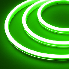 Светодиодная лента герметичная MOONLIGHT-SIDE-A140-12x17mm 24V Green (8 W/m, IP67, 2835, 5m, wire x1) (Arlight, 8 Вт/м, IP67)