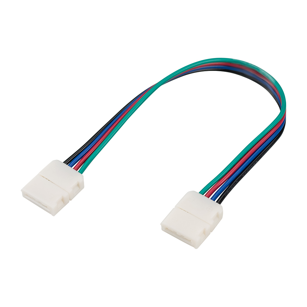 

Коннектор выводной FIX-RGB-10mm-150mm-X2 (4-pin) (Arlight, -), 023955