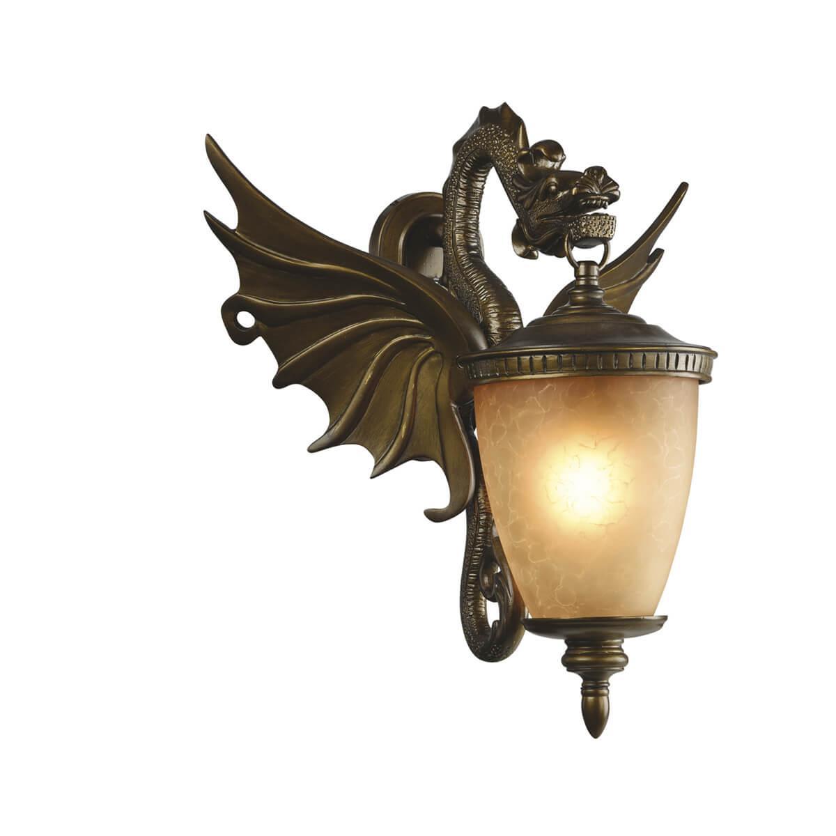 Уличный настенный светильник Favourite Dragon 1717-1W the ice dragon