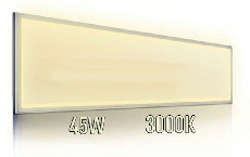 Светодиодная панель 1200x300, 220 Вольт, 45 Ватт, IP44, Серебристый, 103365