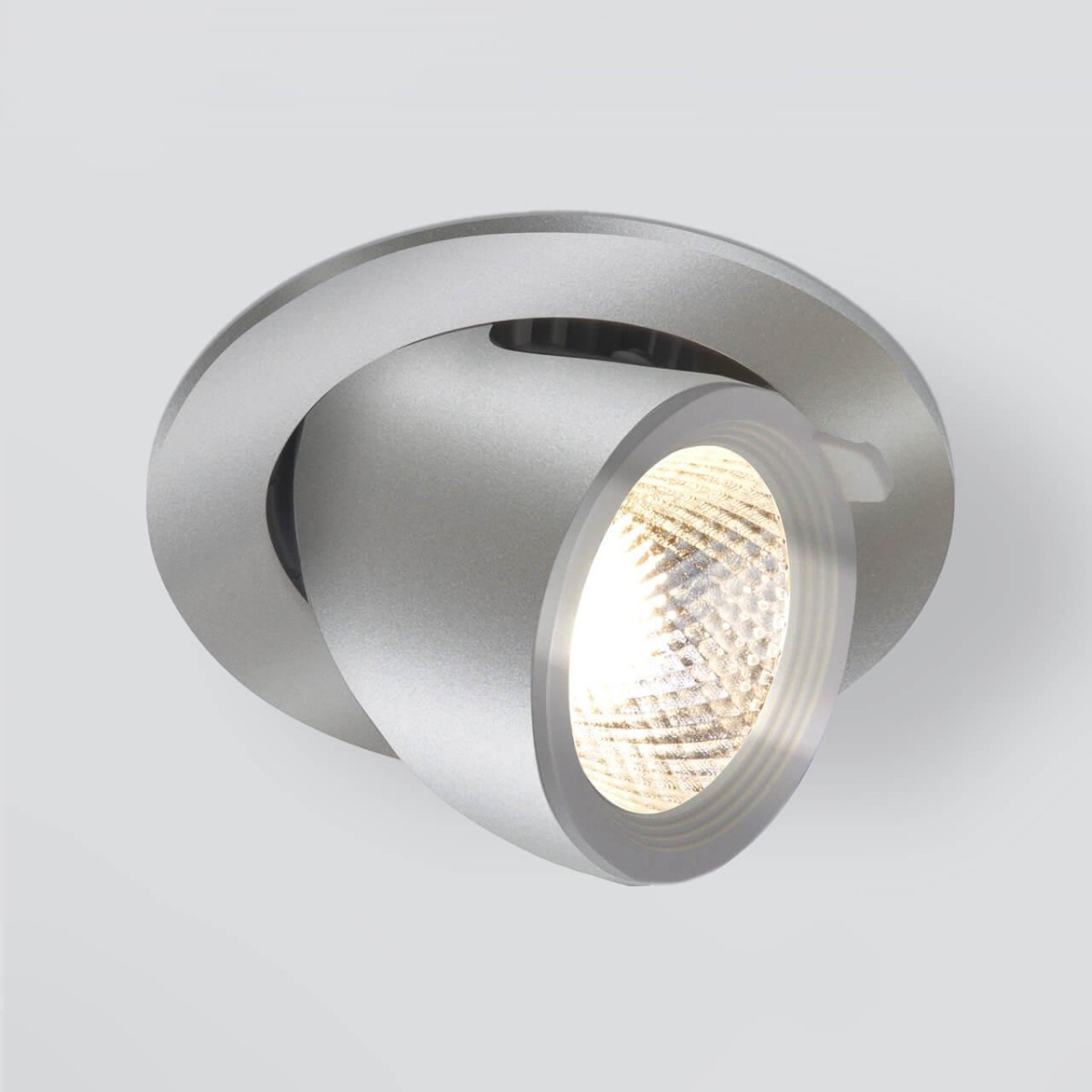 Встраиваемый светодиодный светильник Elektrostandard 9918 LED 9W 4200K серебро 4690389162435 фен soocas h5 серебро