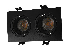 Точечный встраиваемый светильник Denkirs DK3072-BK
