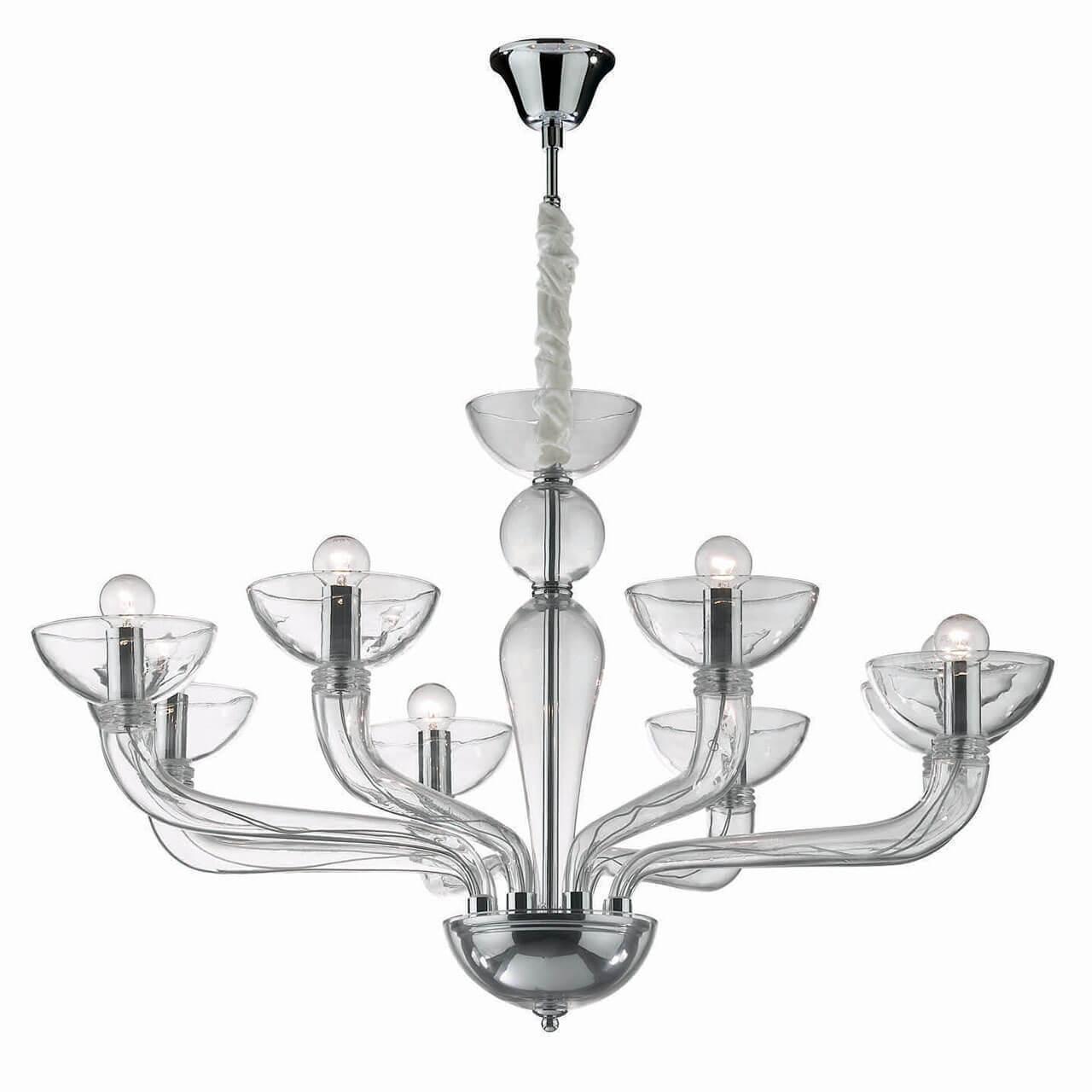 

Подвесная люстра Ideal Lux Casanova SP8 Trasparente 044255, Casanova SP8 Trasparente