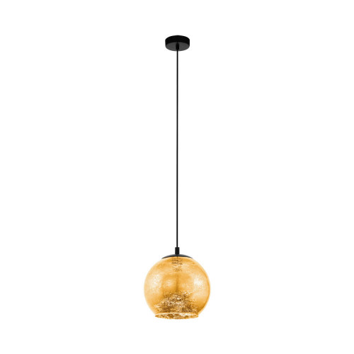 Подвесной светильник Eglo Albaraccin 98523 тесьма декоративная 10 мм 10 ± 1 м чёрный золотой