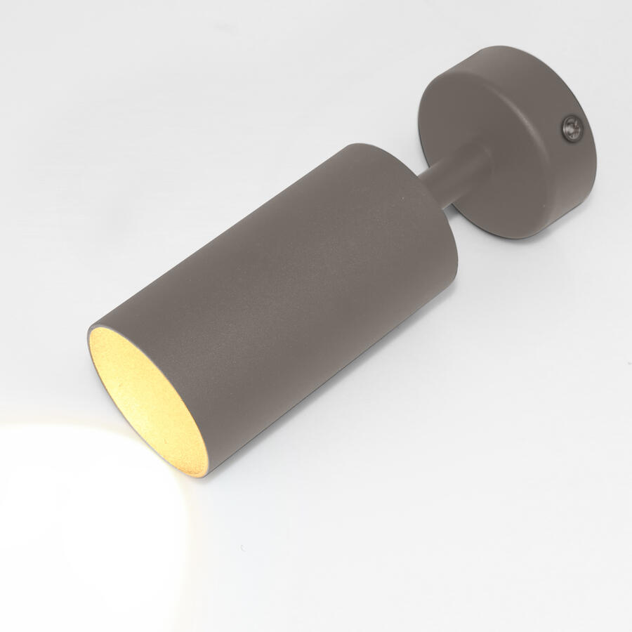 Спот на основании GWL-GU10-M-IP20 Одинарный Графит Направленный Башня 709₽