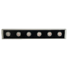 LL-893 Светодиодный линейный прожектор для подсветки стен, красный, 250*40*25mm, 6W DC24V, IP65