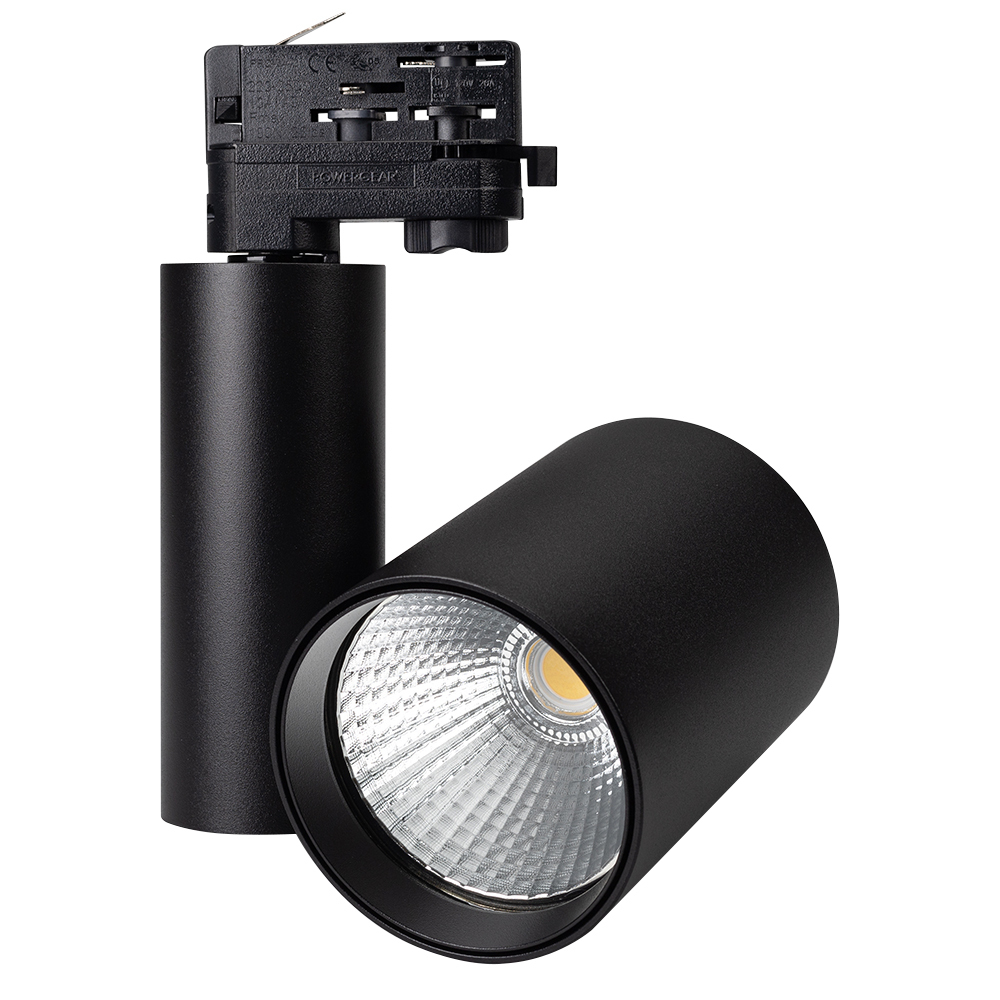 Светильник LGD-SHOP-4TR-R100-40W Cool SP7500-Fish (BK, 24 deg) (Arlight, IP20 Металл, 3 года) citilux тринити cl238541 настенный светодиодный светильник чёрный